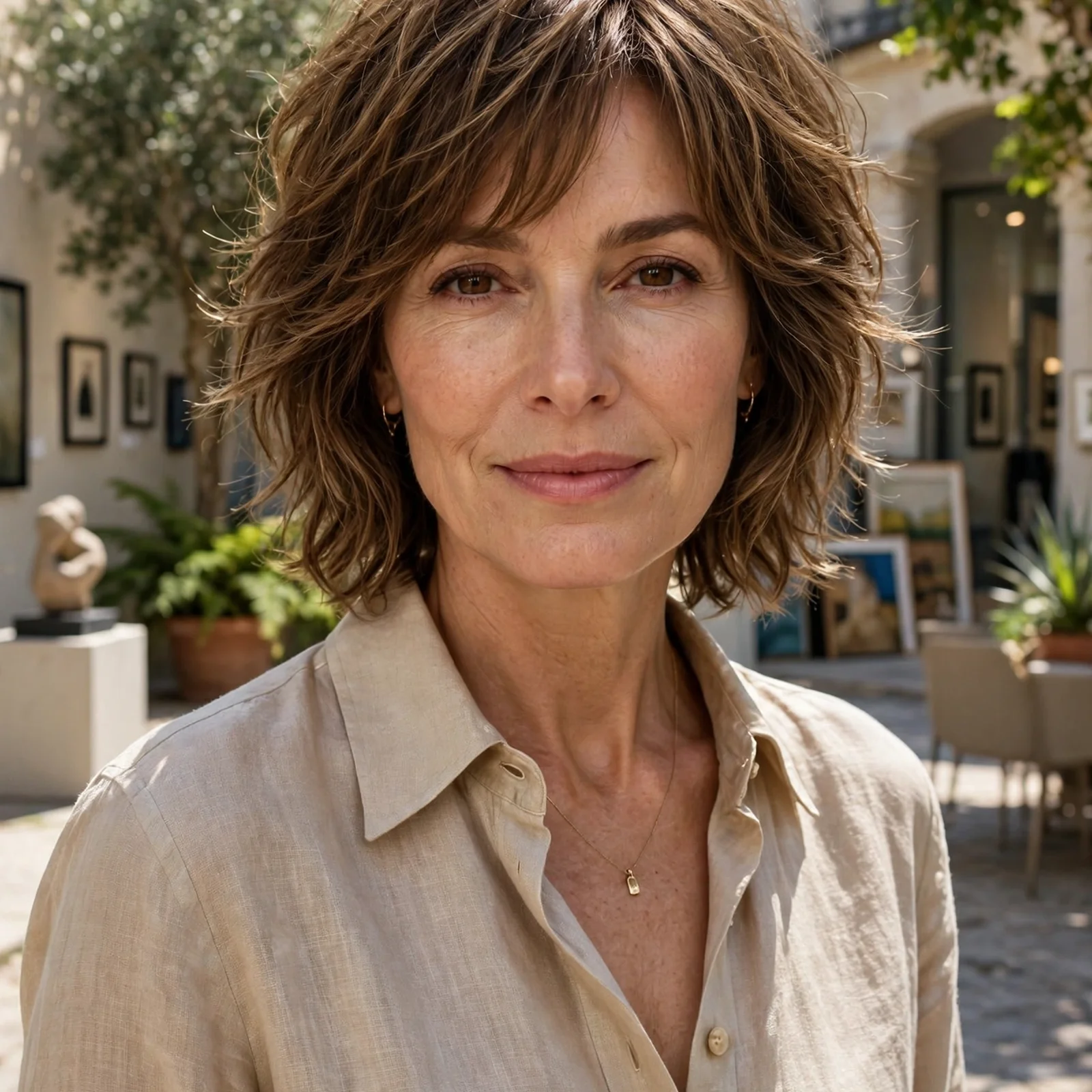 25 Summer Hairstyles for Women Over 40 That Look Youthful & Effortless: Soft Shag Lob