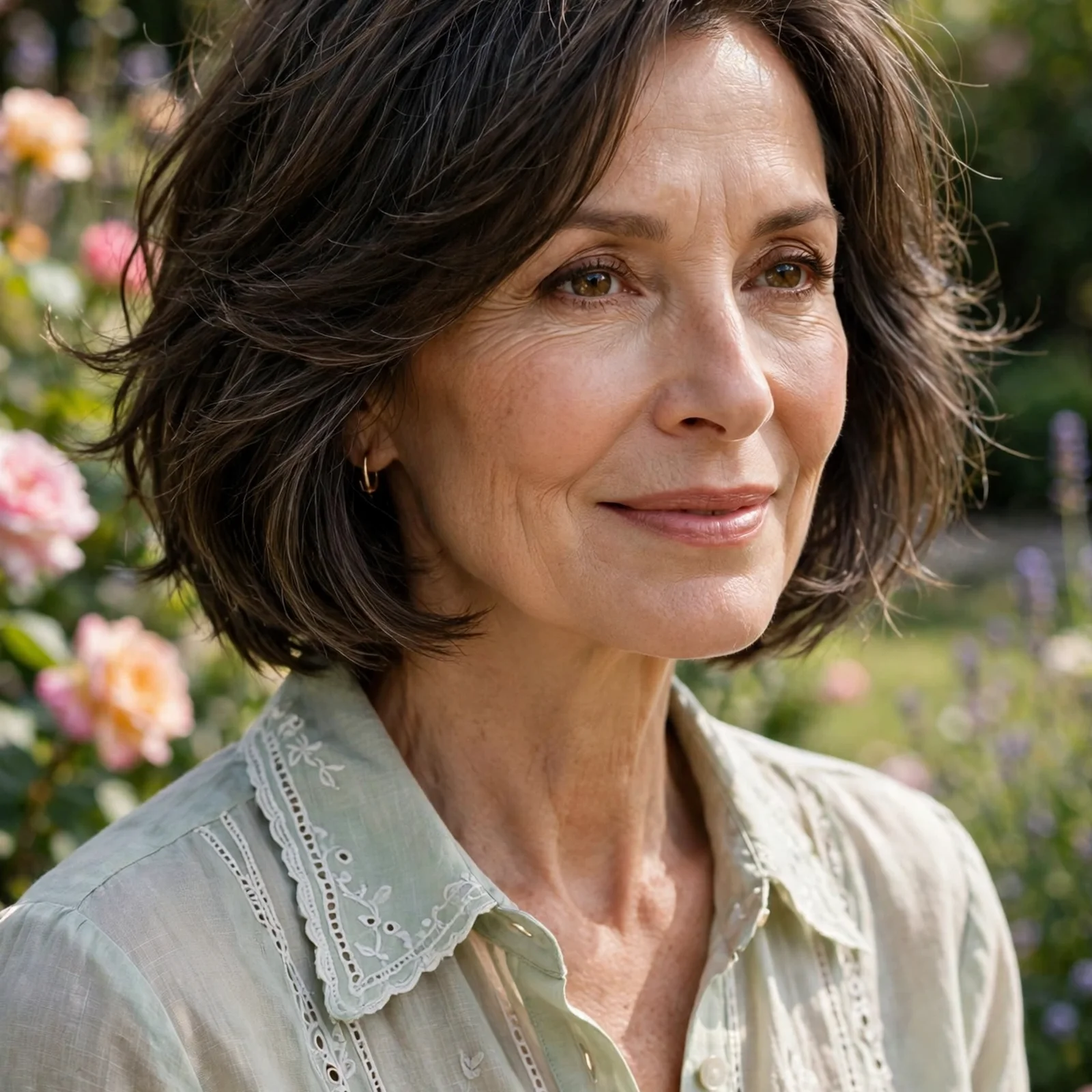 25 Summer Hairstyles for Women Over 50 That Feel Light & Age-Appropriate: Layered Bob with Soft Texture