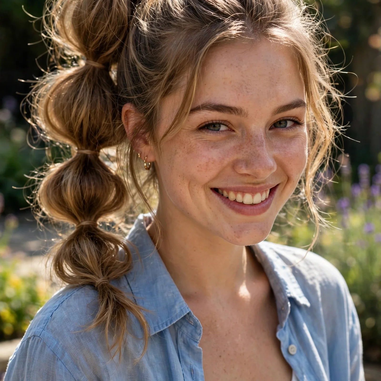 25 Summer Hairstyles for Women That Don't Get Ruined by Sweat (Heat-Proof 2026): Bubble Ponytail