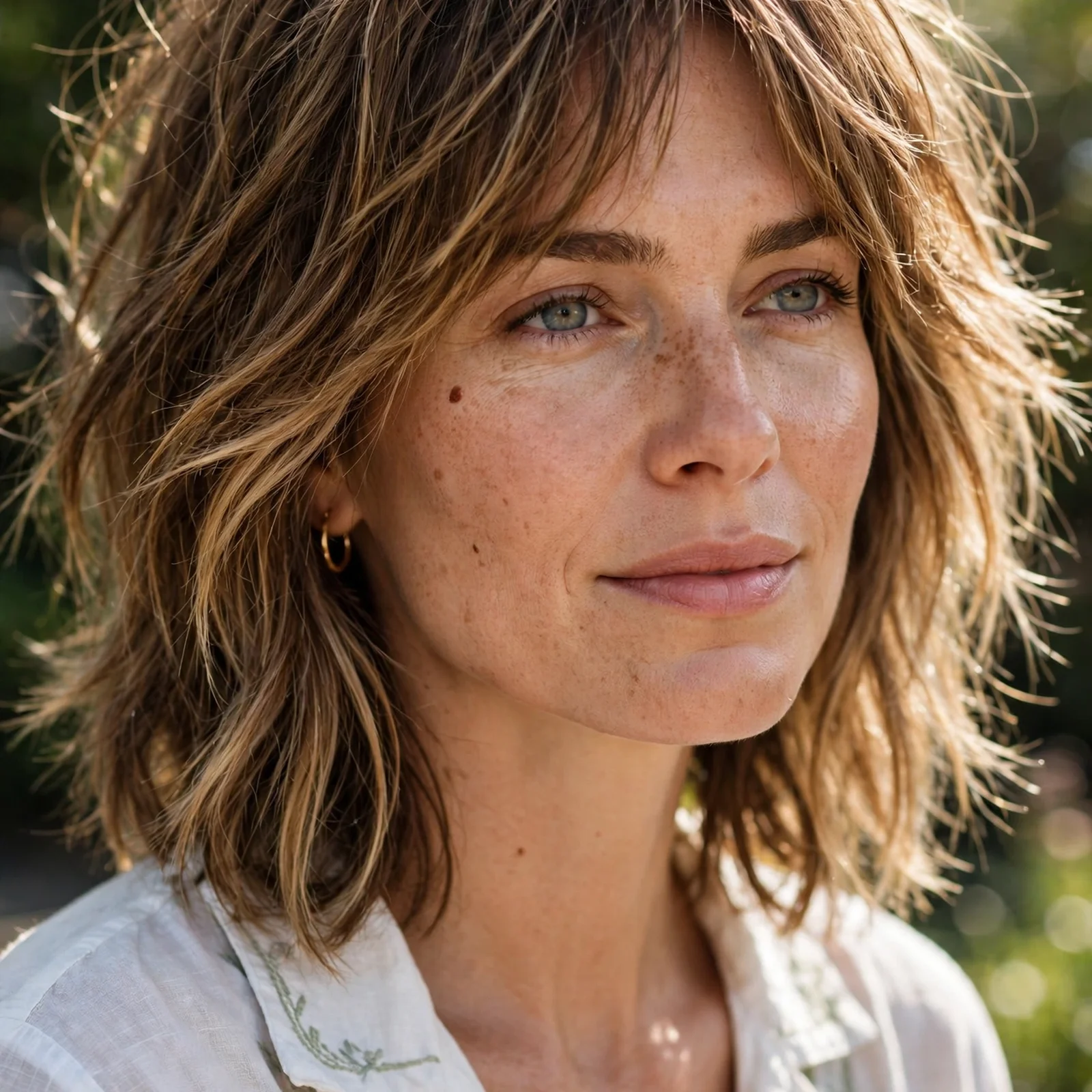 25 Summer Hairstyles for Women That Don't Get Ruined by Sweat (Heat-Proof 2026): Shoulder-Length Shag