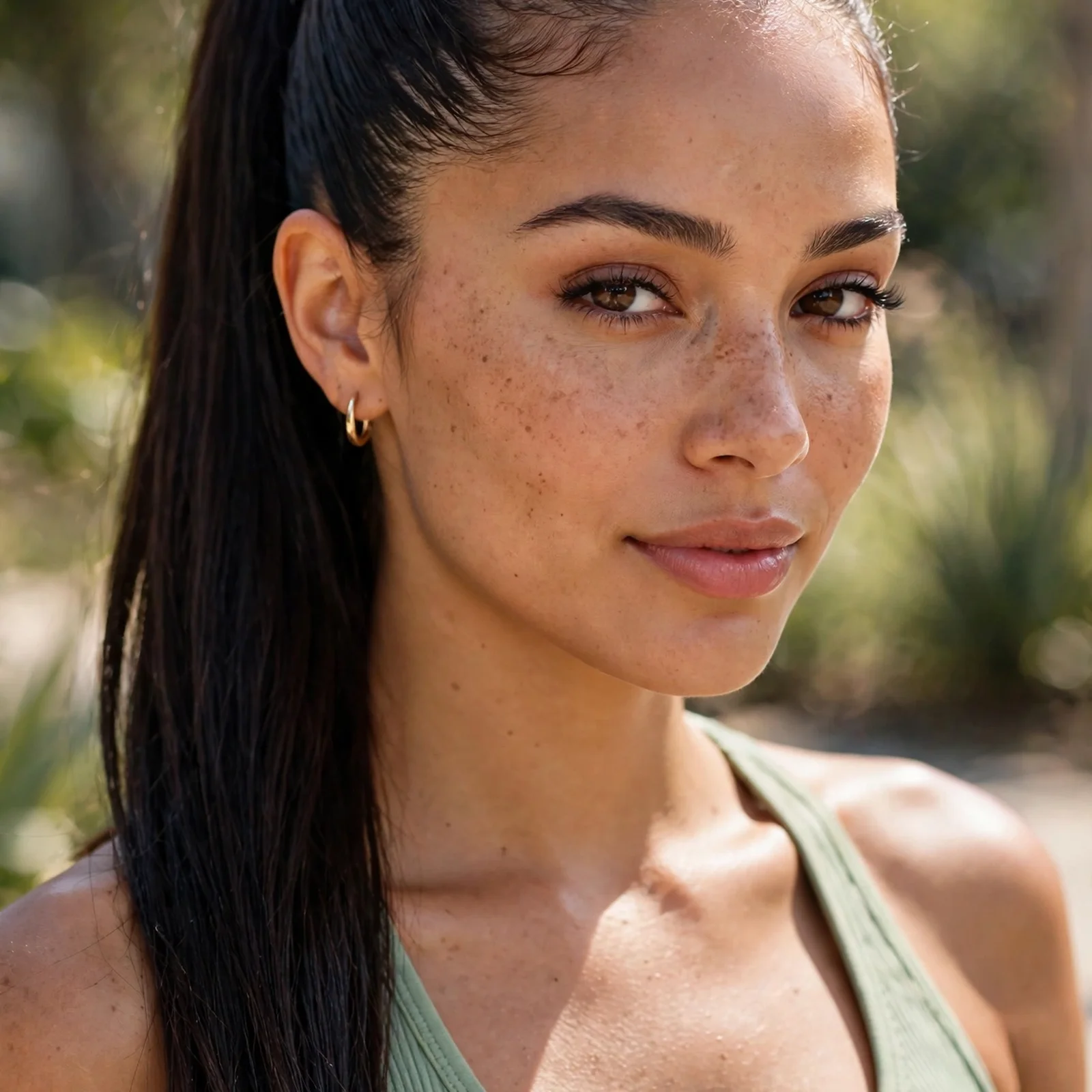 25 Summer Hairstyles for Women That Don't Get Ruined by Sweat (Heat-Proof 2026): Sleek High Ponytail