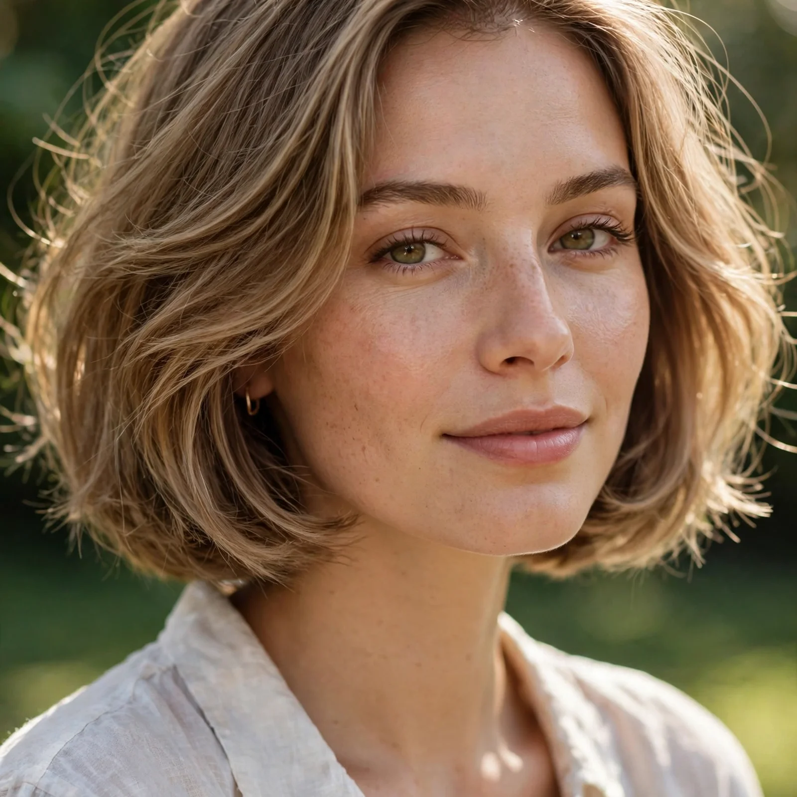 25 Summer Hairstyles for Women With Oval Faces That Stay Balanced & Fresh: Airy Italian Bob