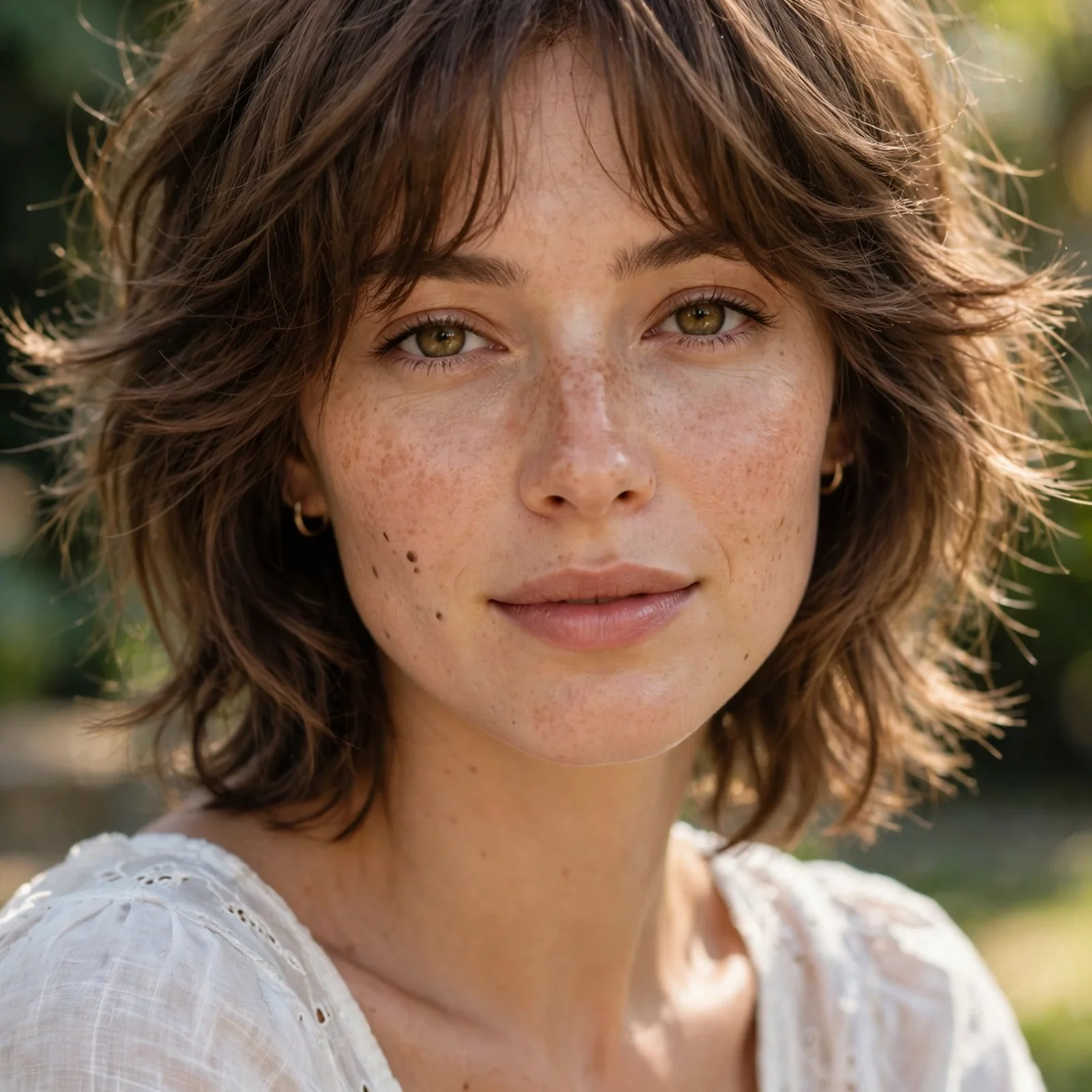 25 Summer Hairstyles for Women With Oval Faces That Stay Balanced & Fresh: Soft Shag with Curtain Layers