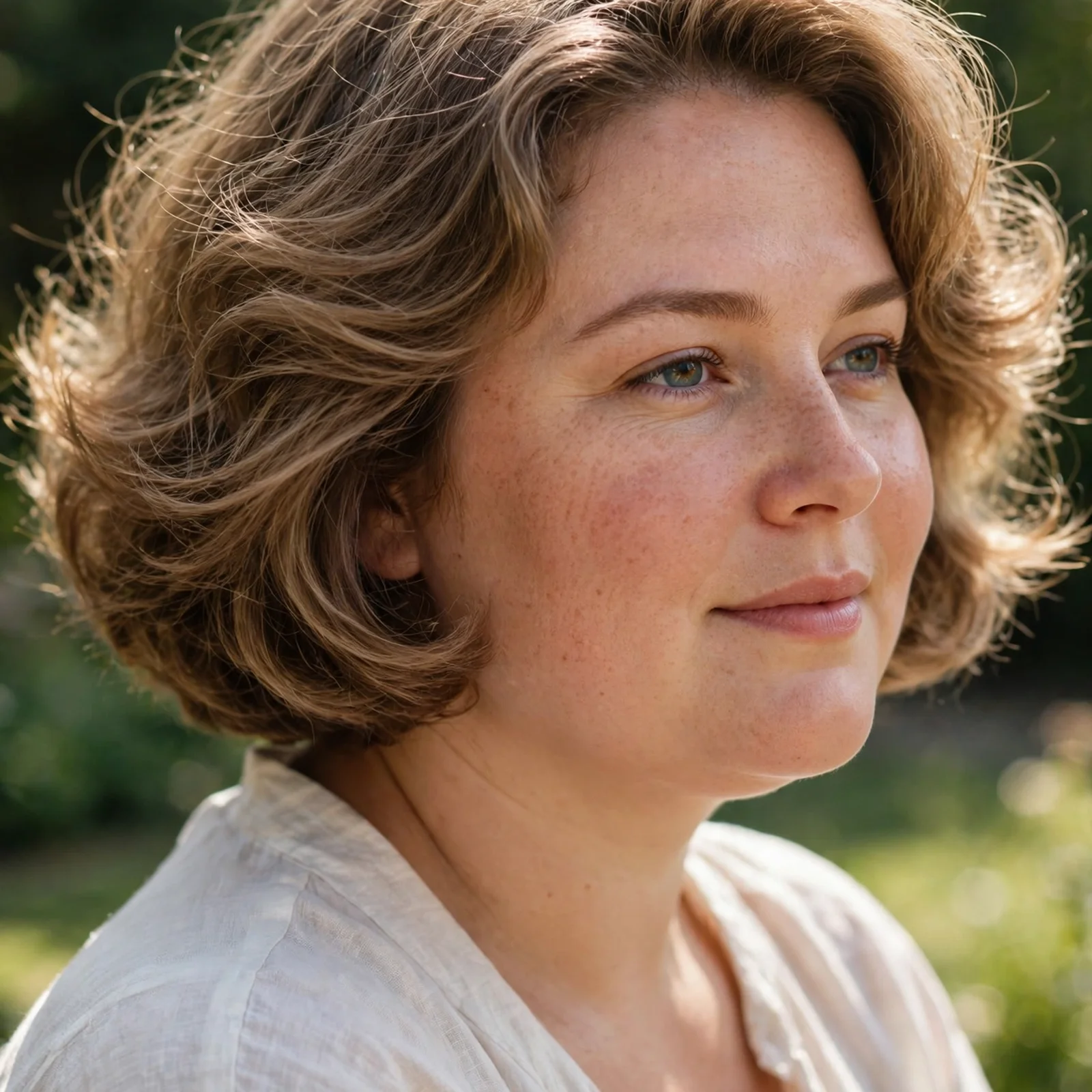 25 Summer Hairstyles for Women With Round Faces That Add Instant Definition: Italian Bob with Volume