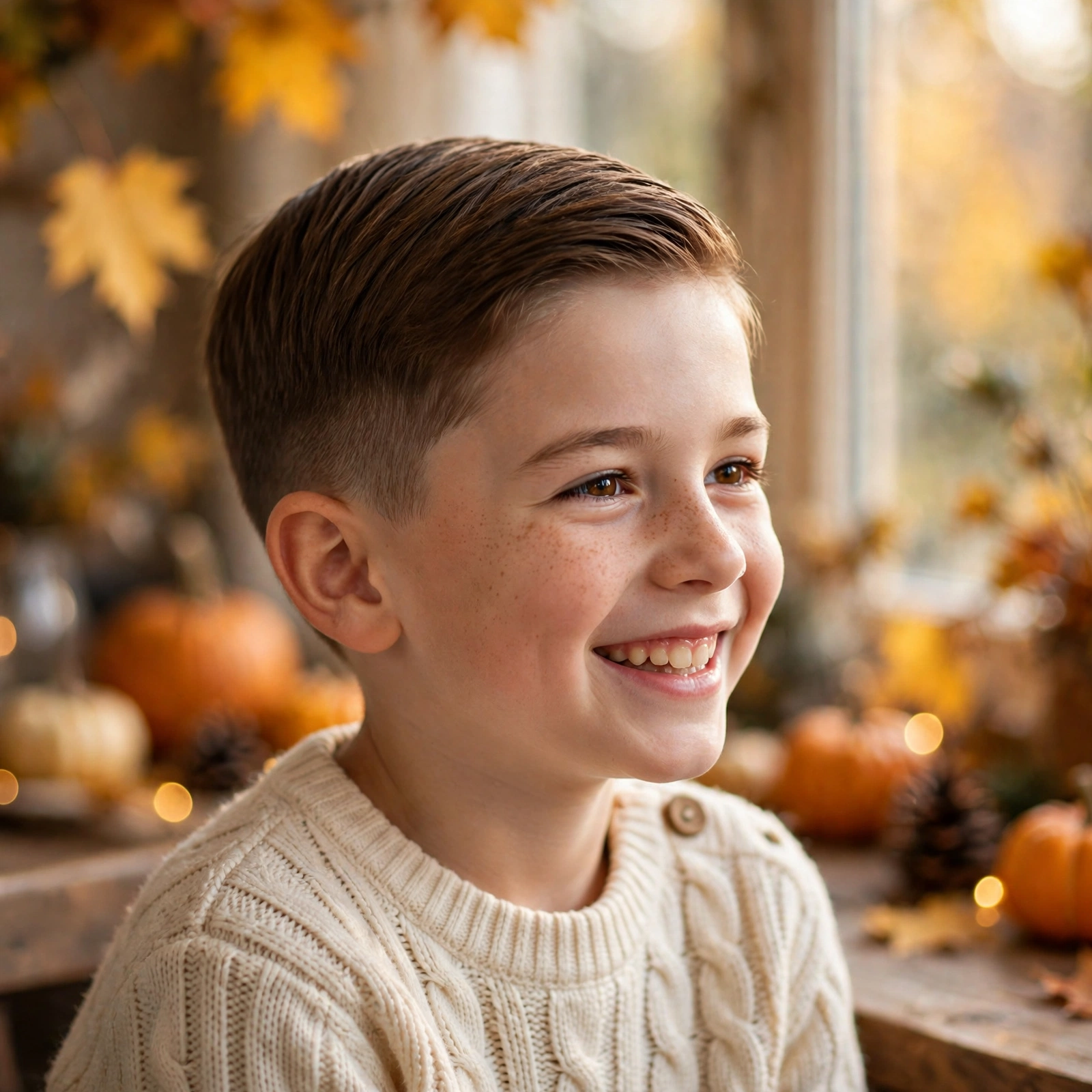 Thanksgiving Hairstyles for Boys: The Classic Holiday Side Part