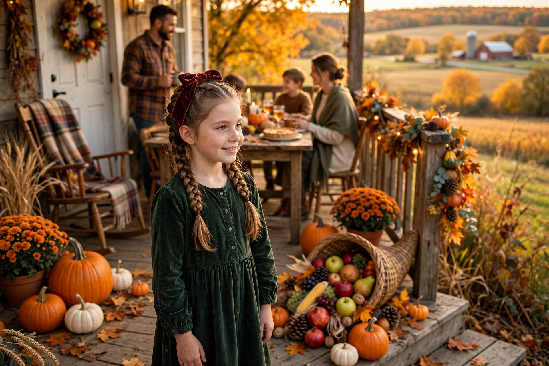 10 Thanksgiving Hairstyles for Girls