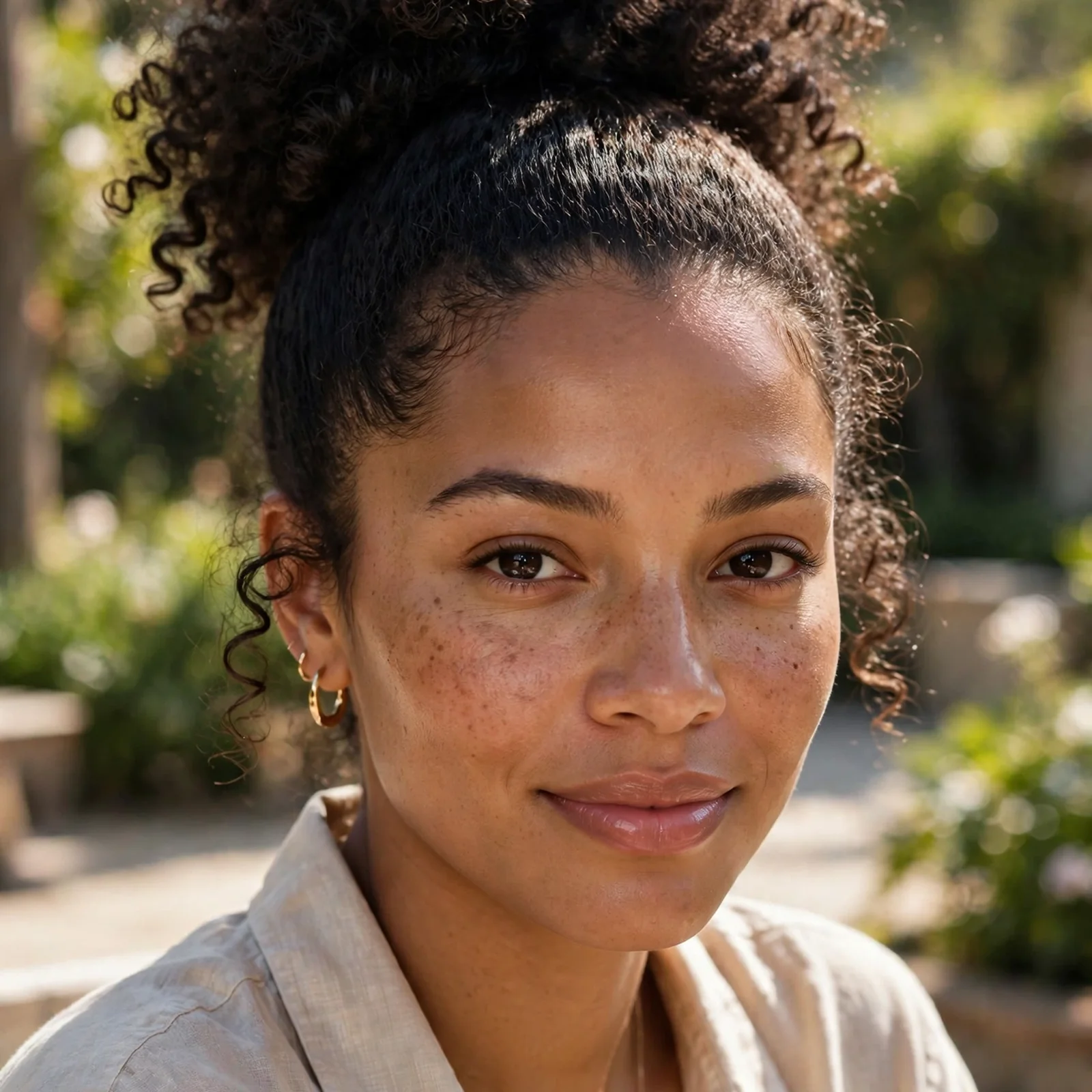 20 Wash and Go Hairstyles for Women In Summer (Easy Styles That Need Zero Effort): High Puff Ponytail