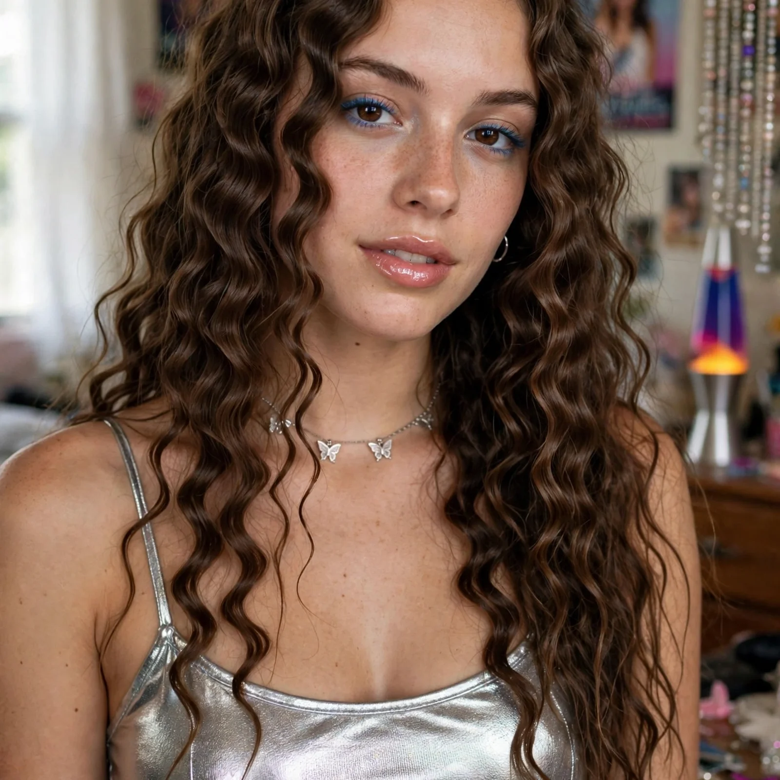 20 Y2K Hairstyles for Women That Are Totally Trending Again in 2026: Crimped Hair