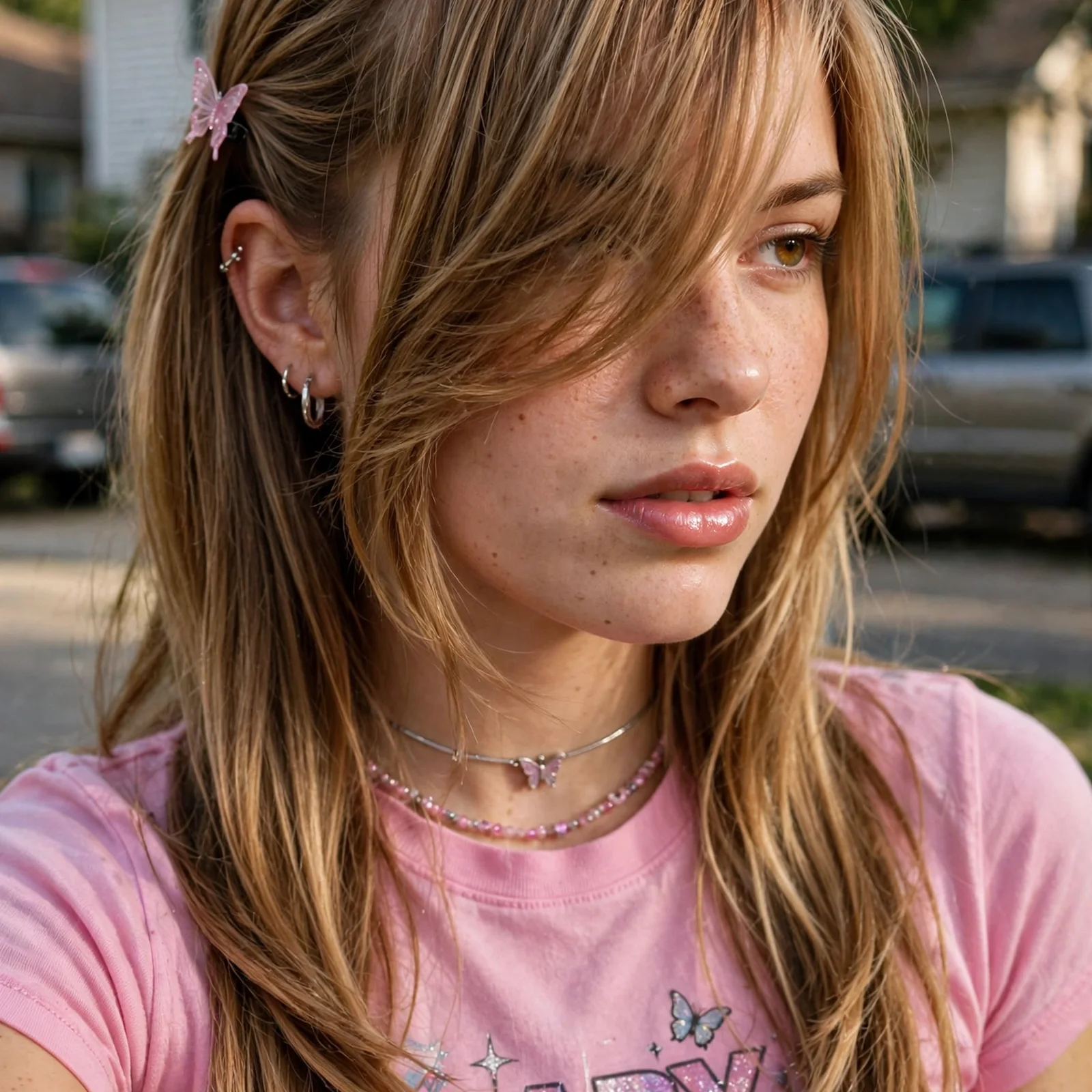 20 Y2K Hairstyles for Women That Are Totally Trending Again in 2026: Side-Swept Bangs