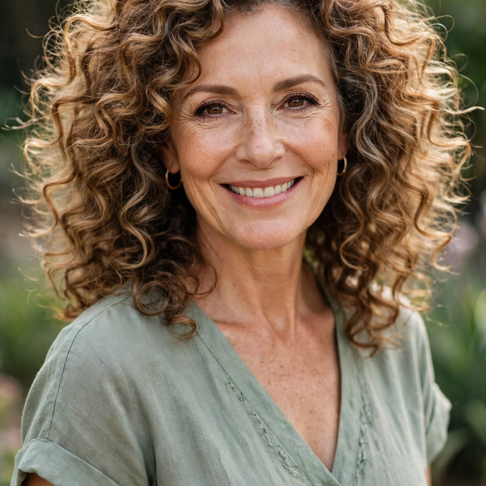 15 Youthful Hairstyles for Women Over 50 That Instantly Take Years Off: Bouncy Curls
