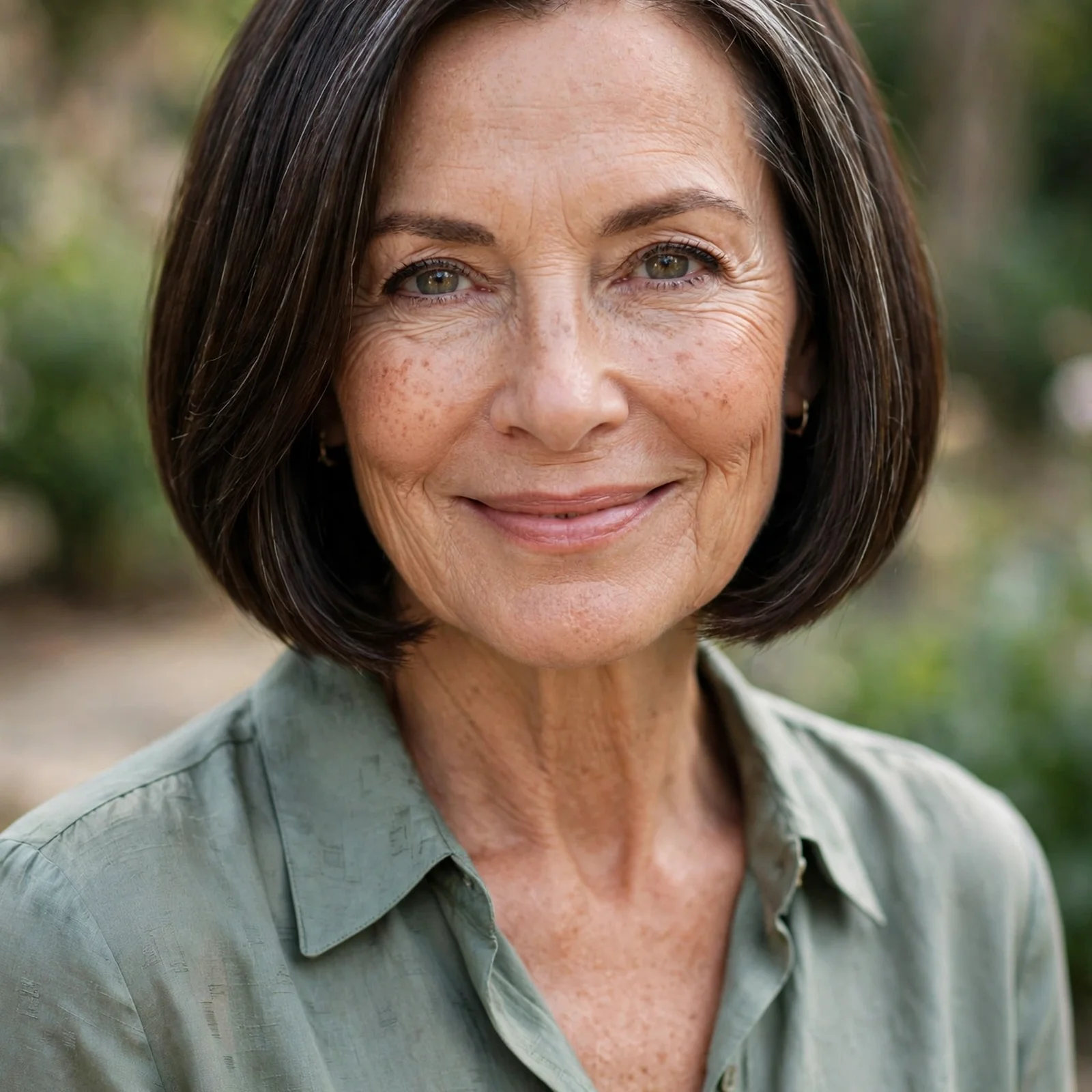 15 Youthful Hairstyles for Women Over 50 That Instantly Take Years Off: Sleek Chin-Length Bob
